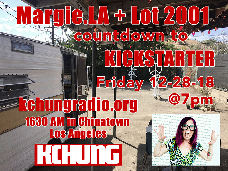 Margie Schnibbe KCHUNG Radio Margie Schnibbe art los angeles 