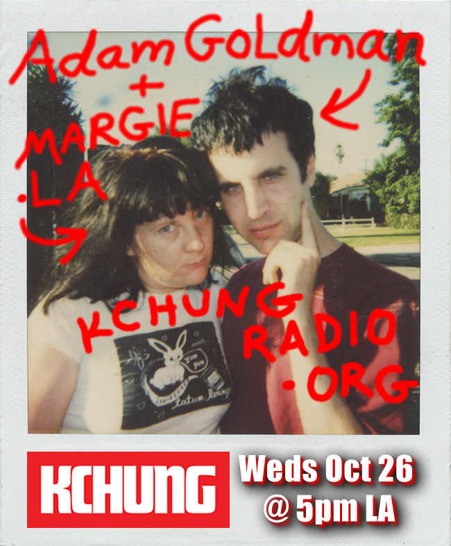 Adam Goldman Music Art Folchen Margie Schnibbe KCHUNG radio